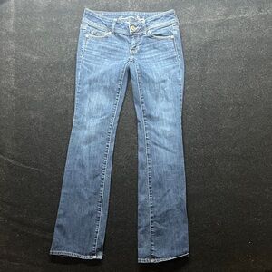 American Eagle Outfitters Women's Boot Cut Jeans - Blue